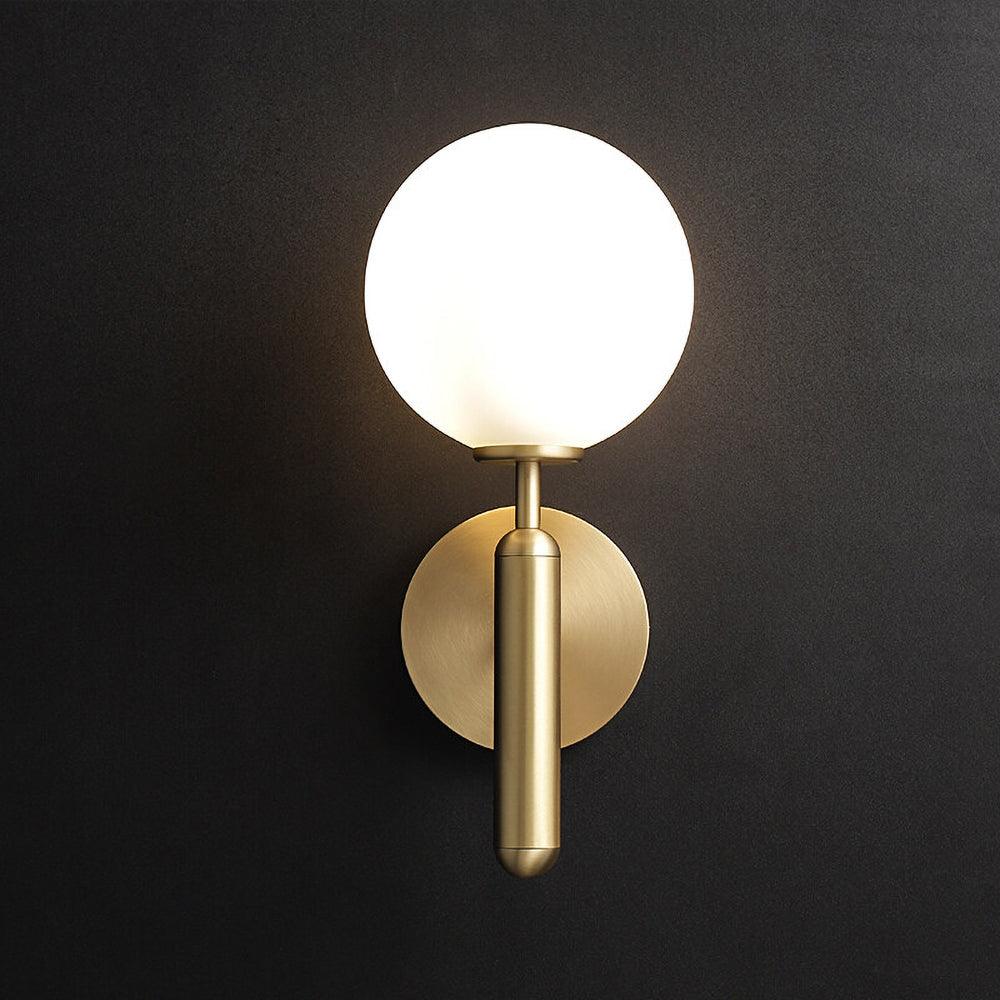 Culorara Modern Minimalist Brass Wall Lamp-Neutral Decor