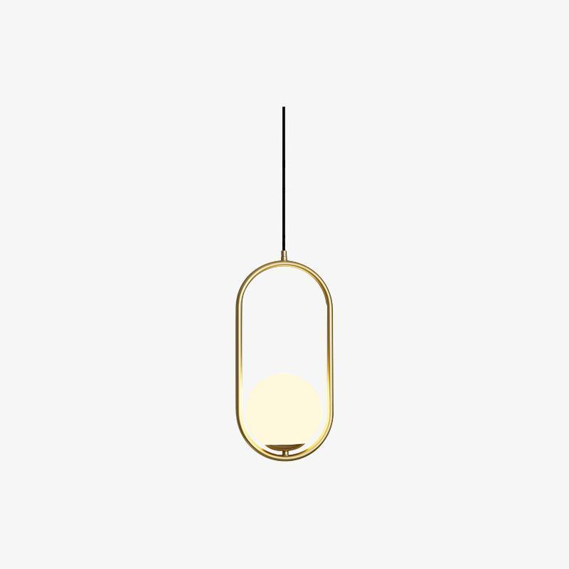 Sorveth Contemporary Brass Pendant Light-Neutral Decor