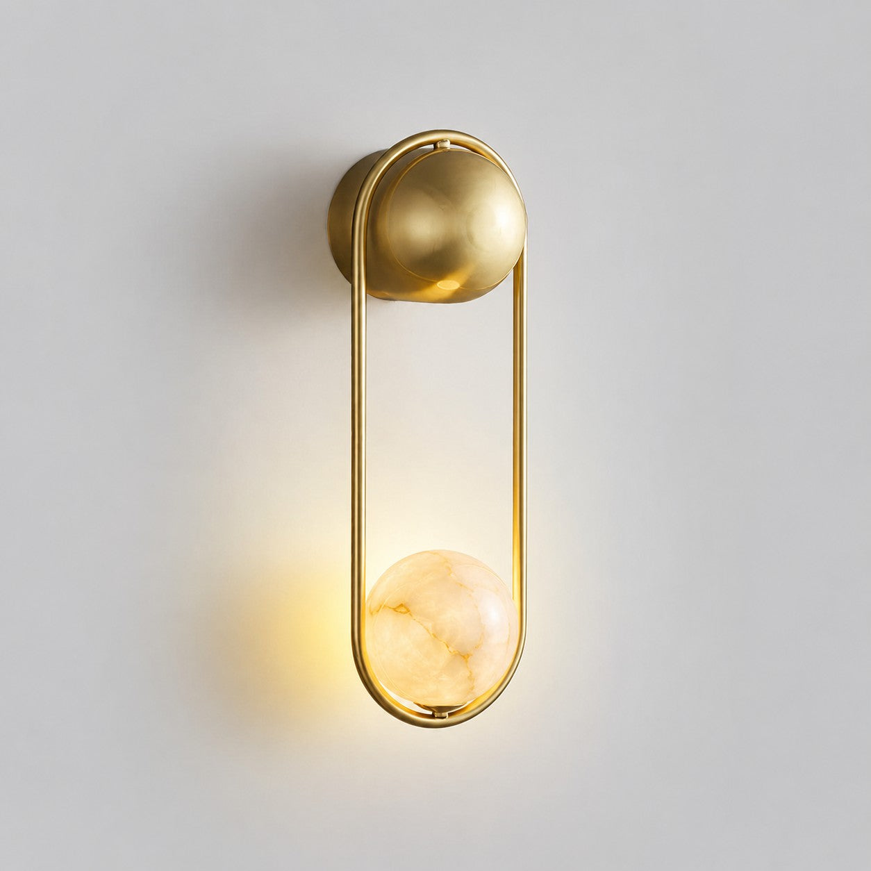 The Mila sconce in a transitional home decor setting.