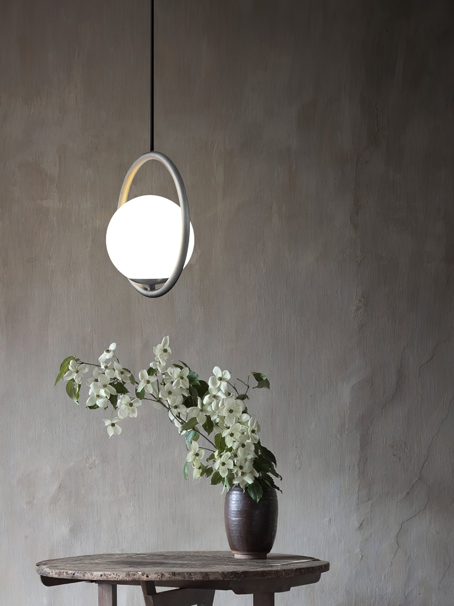 Emberis Modern Brass Pendant Light-Neutral Decor