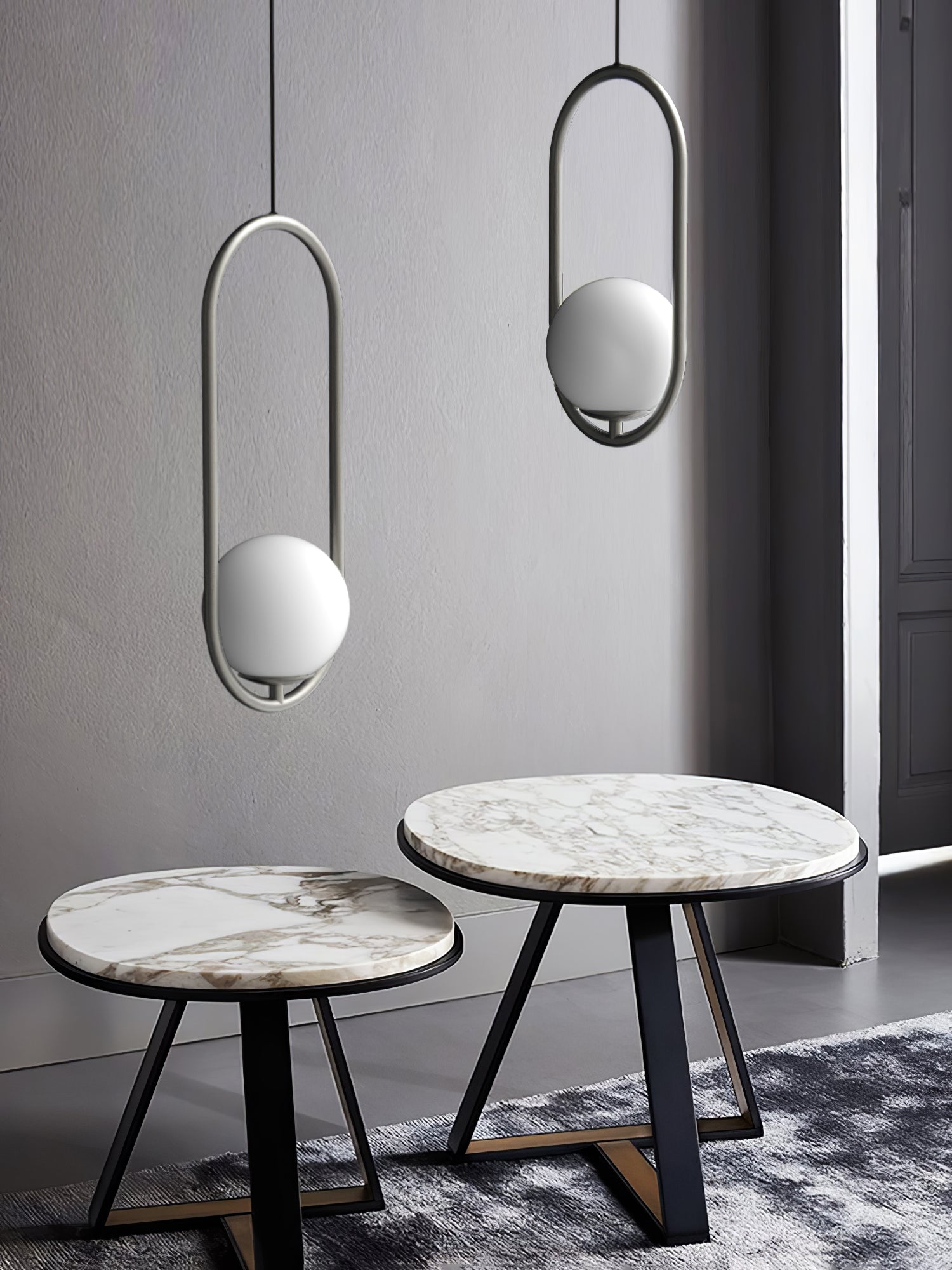 Emberis Modern Brass Pendant Light-Neutral Decor