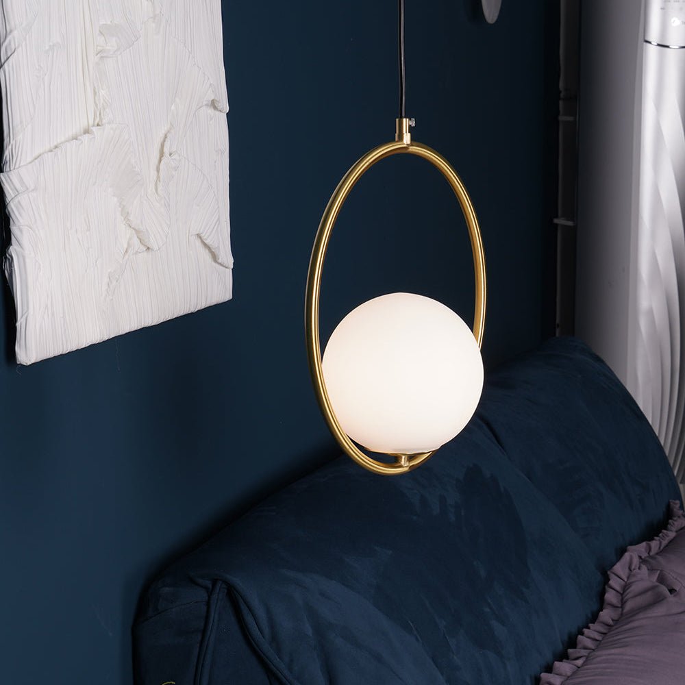 Sorveth Contemporary Brass Pendant Light-Neutral Decor