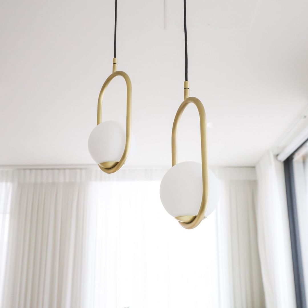 Emberis Modern Brass Pendant Light-Neutral Decor