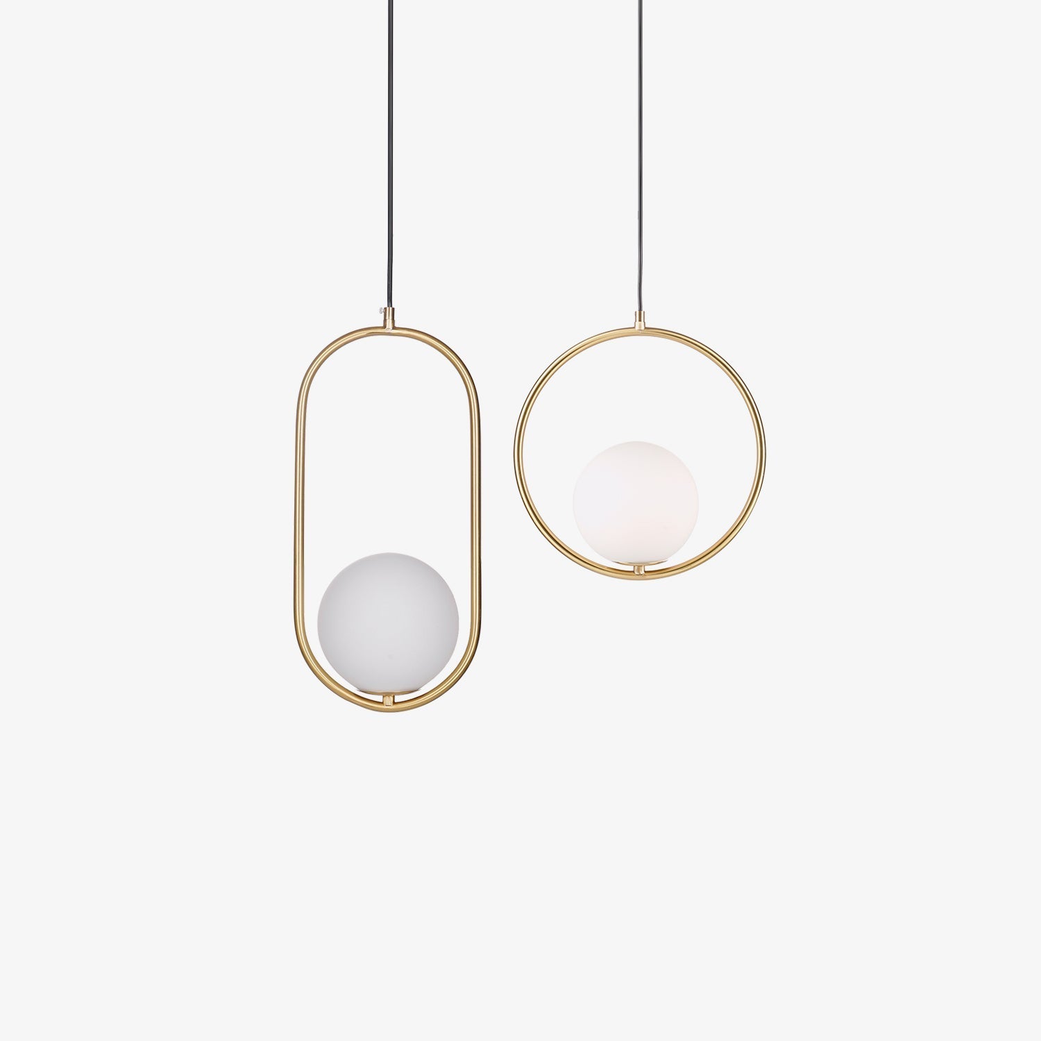 Emberis Modern Brass Pendant Light-Neutral Decor