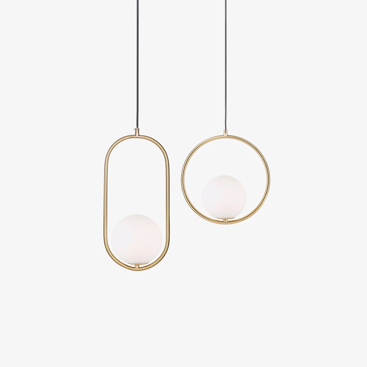 Sorveth Contemporary Brass Pendant Light-Neutral Decor
