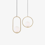 Sorveth Contemporary Brass Pendant Light-Neutral Decor