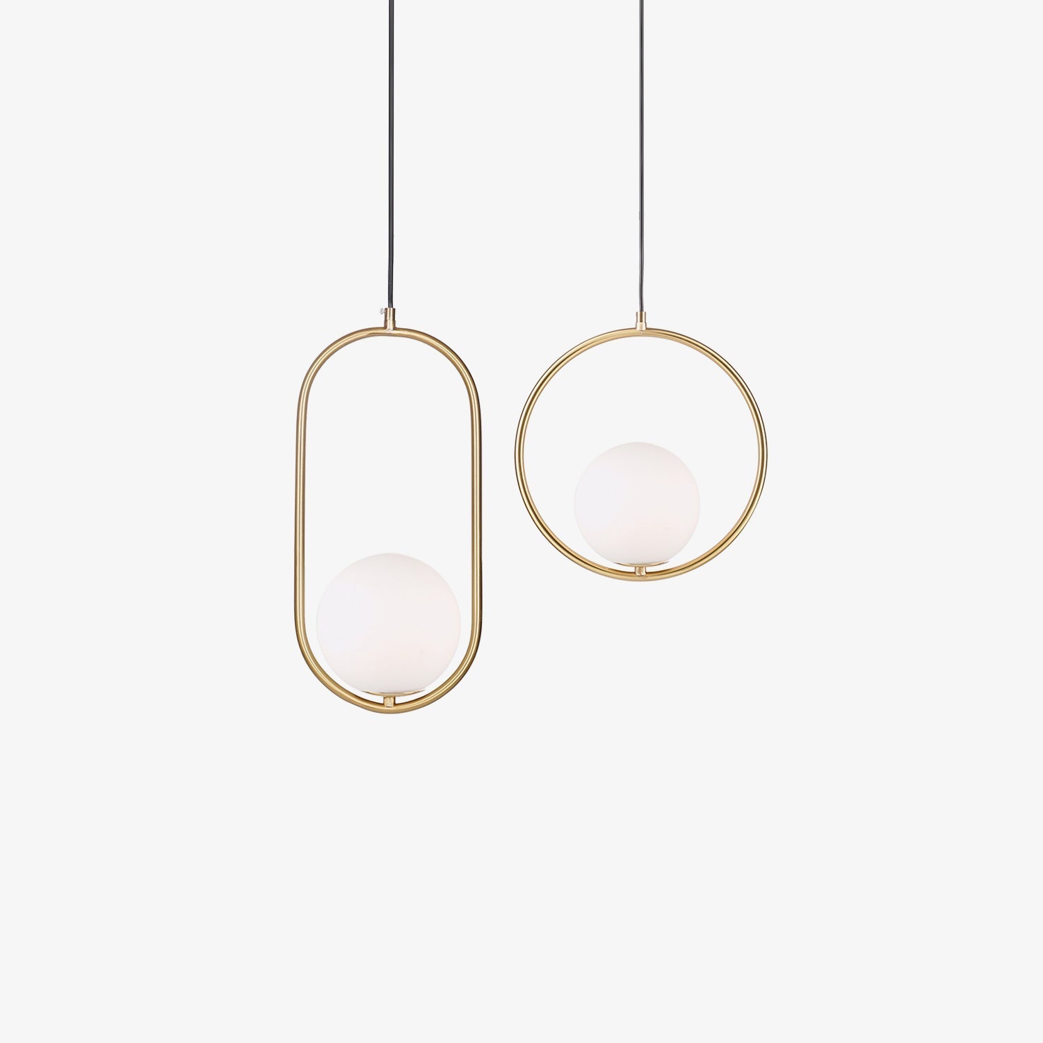 Emberis Modern Brass Pendant Light-Neutral Decor