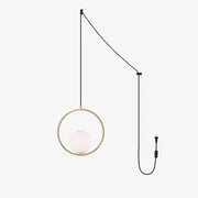 Emberis Modern Brass Pendant Light-Neutral Decor