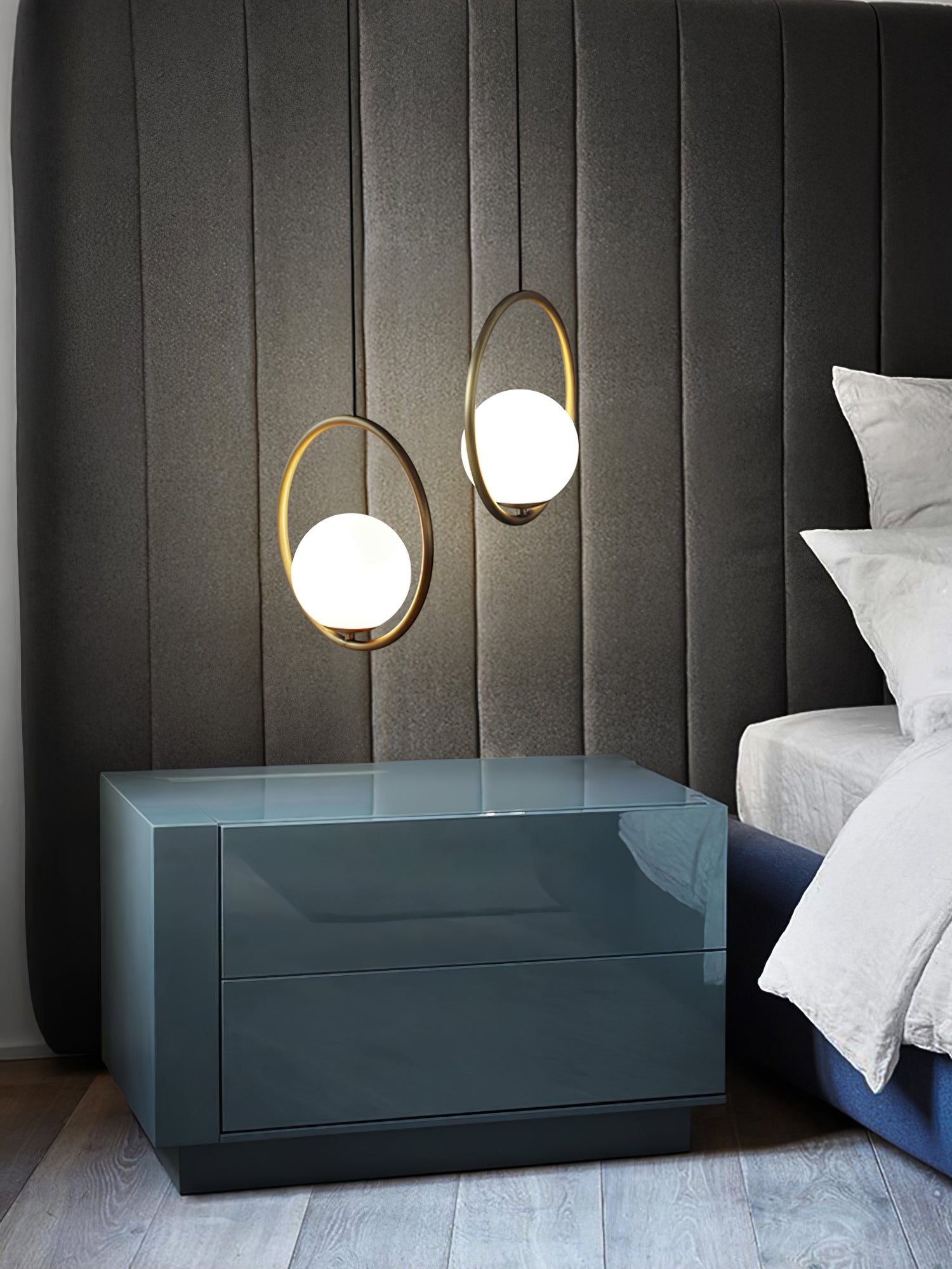 Lustra Pendant Lamp Brass Modern Ring-Neutral Decor