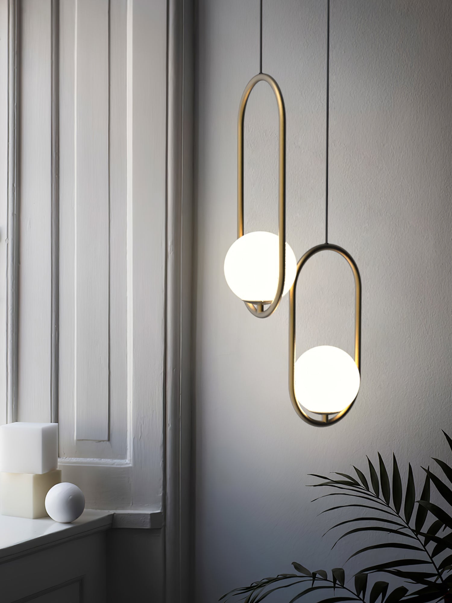 Lustra Pendant Lamp Brass Modern Ring-Neutral Decor