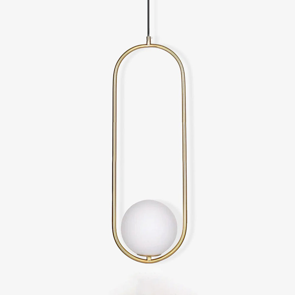Lustra Pendant Lamp Brass Modern Ring-Neutral Decor