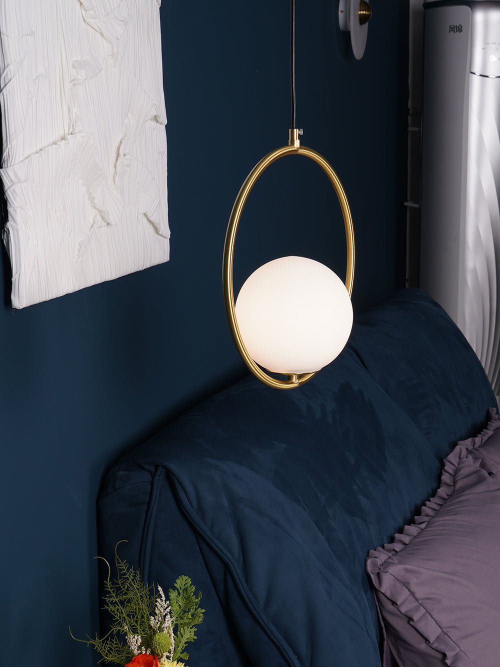 Lustra Pendant Lamp Brass Modern Ring-Neutral Decor