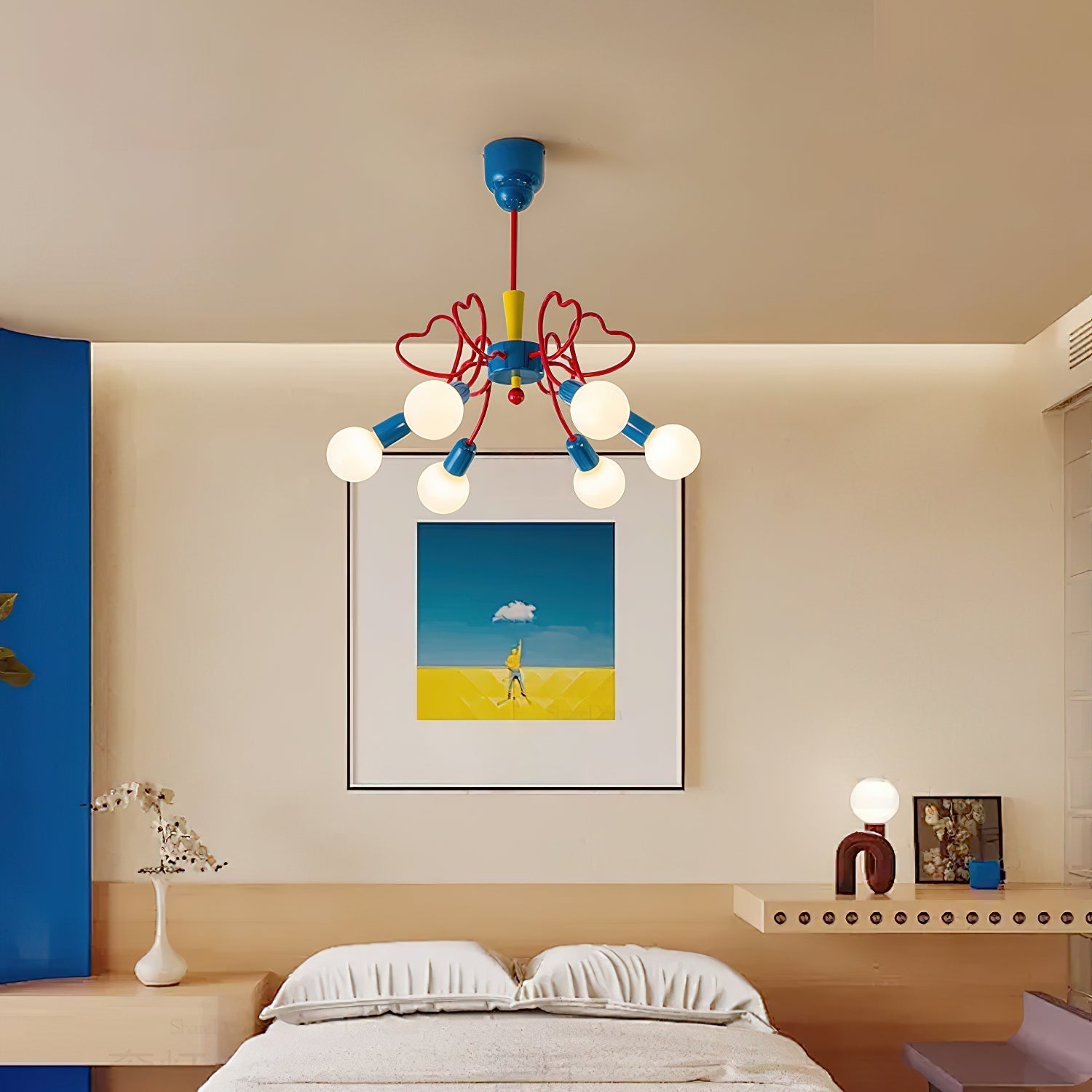 Chandelier Heart-Shaped  Playful