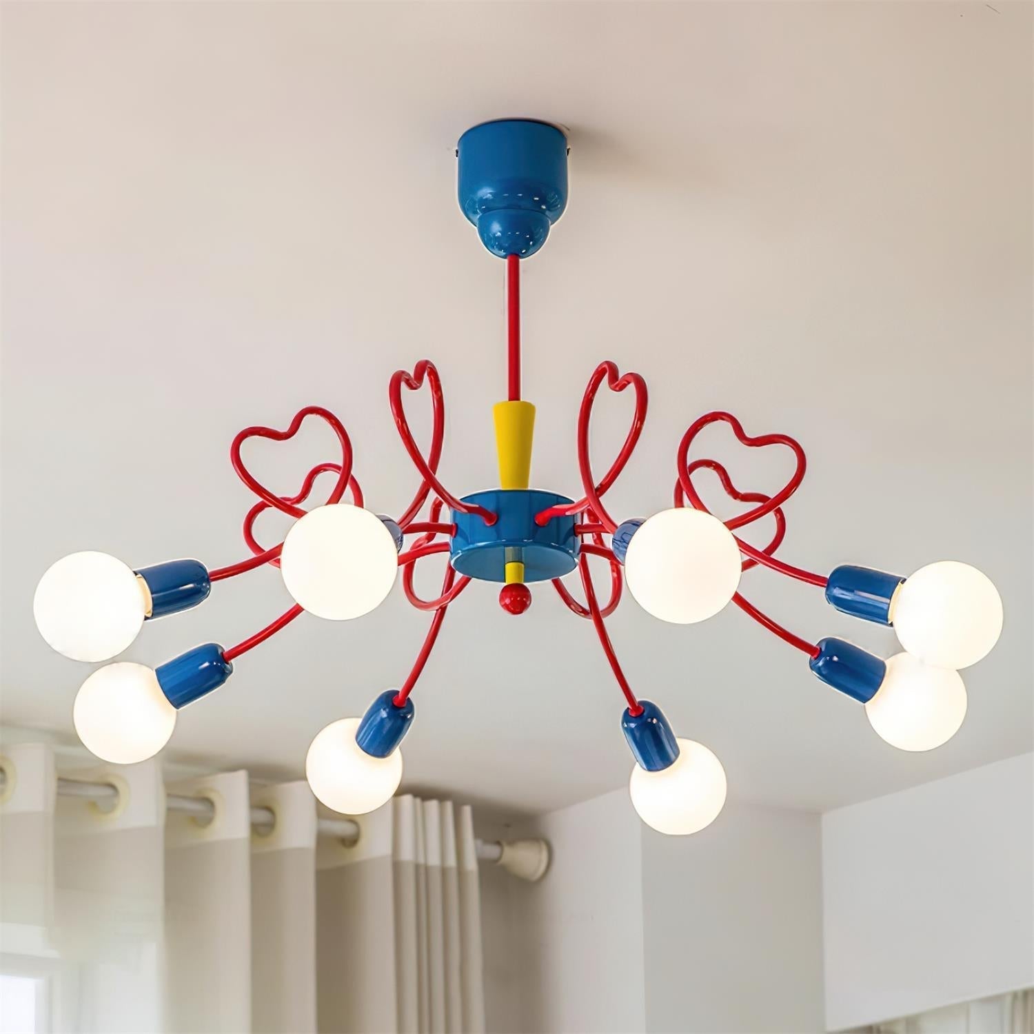 Chandelier Heart-Shaped  Playful