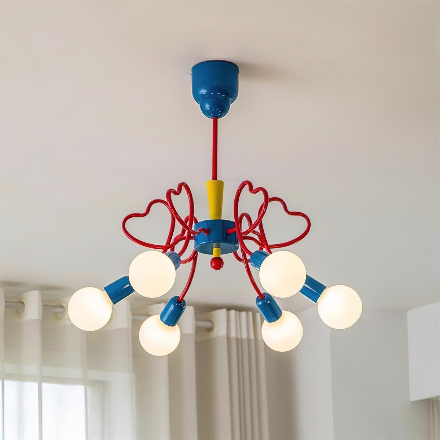 Chandelier Heart-Shaped  Playful