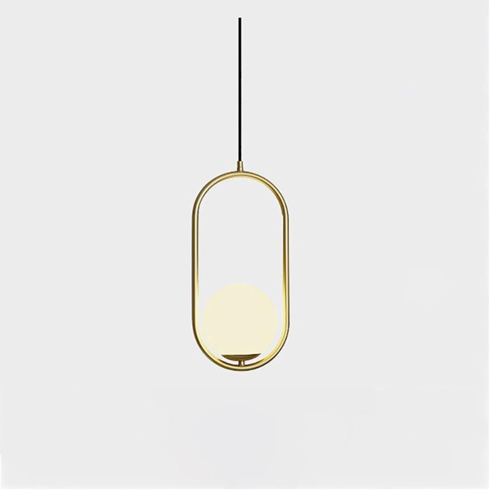 Lustra Pendant Lamp Brass Modern Ring-Neutral Decor