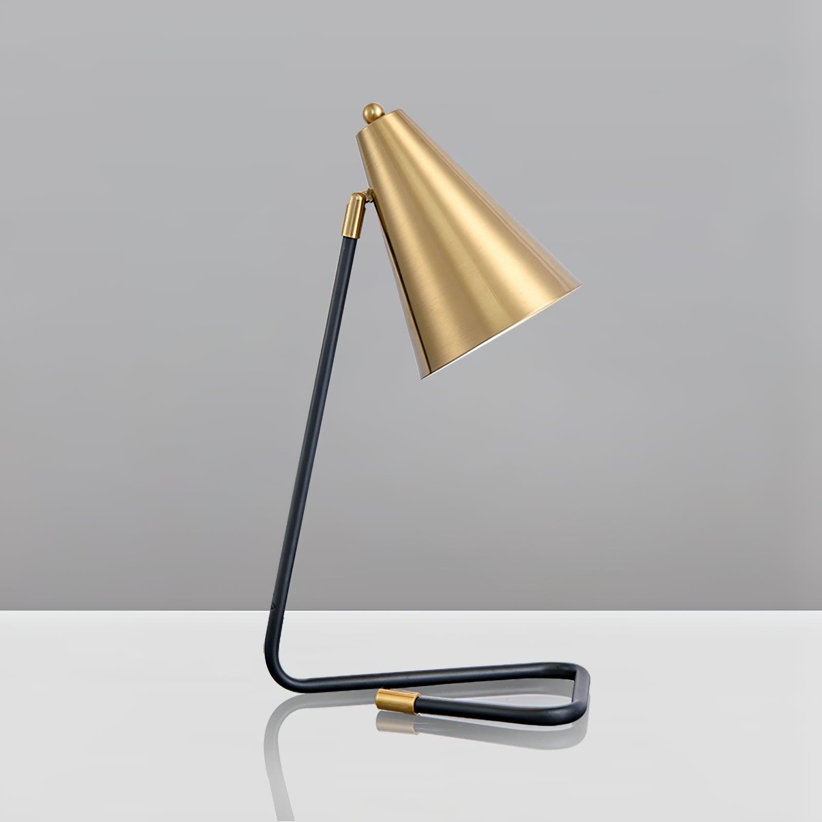 Lumiere Industrial Table Lamp-Neutral Decor