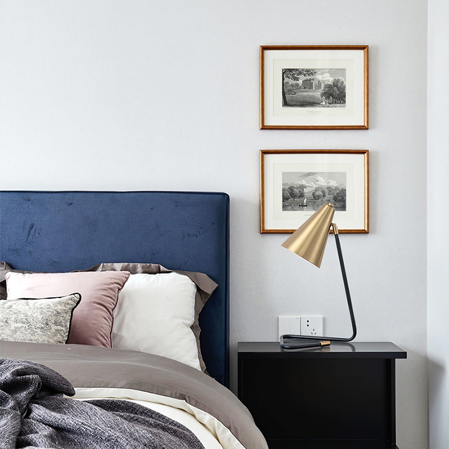 Lumiere Industrial Table Lamp-Neutral Decor