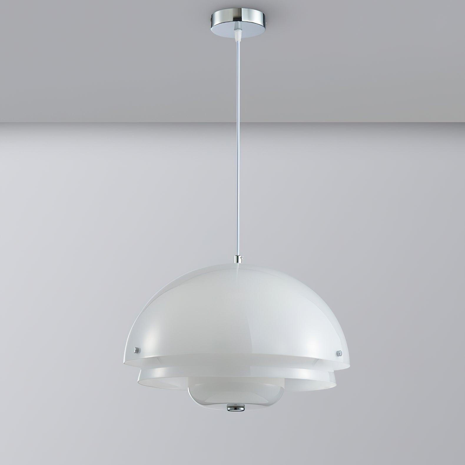 Lior Unique Milk White Glass Pendant Lamp-Neutral Decor