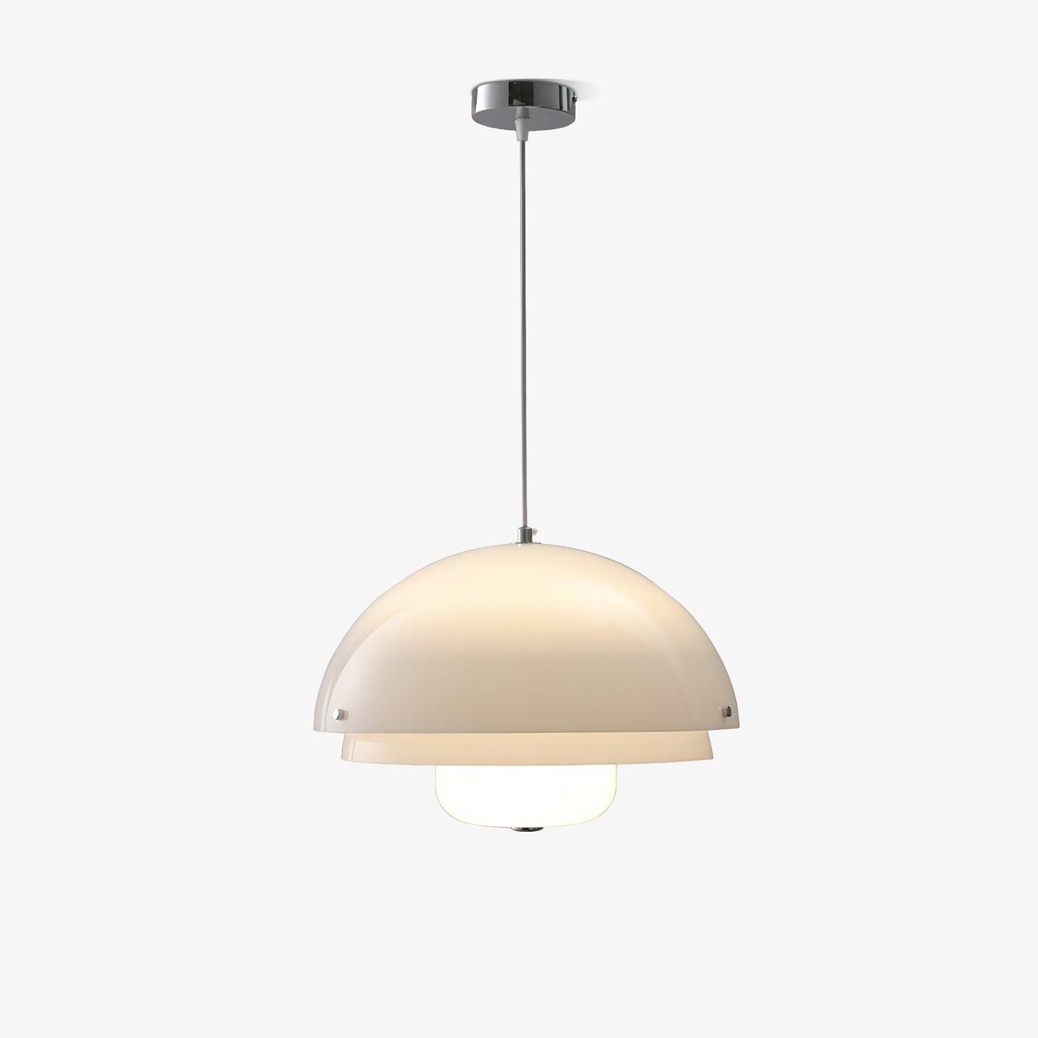 Lior Unique Milk White Glass Pendant Lamp-Neutral Decor