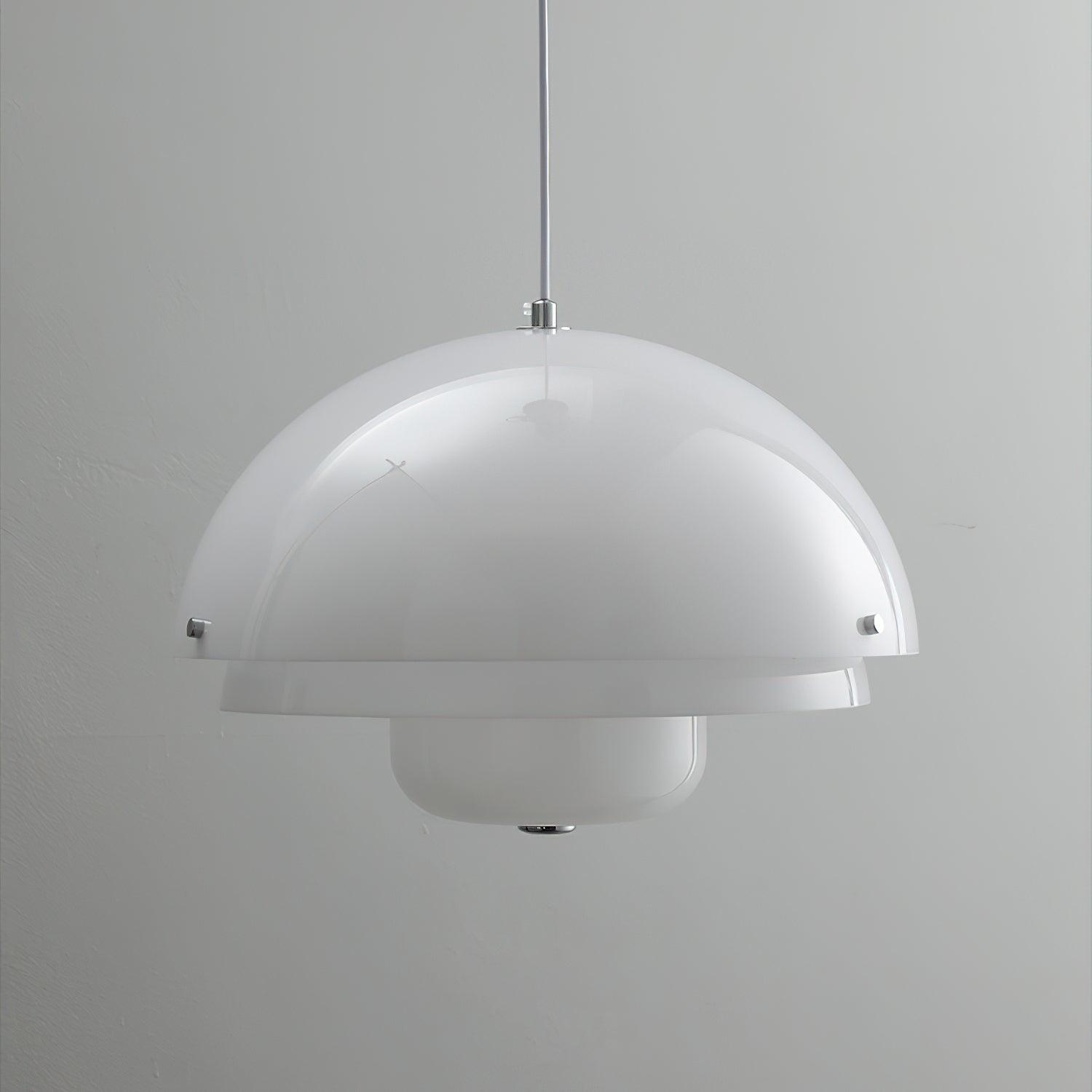 Lior Unique Milk White Glass Pendant Lamp-Neutral Decor