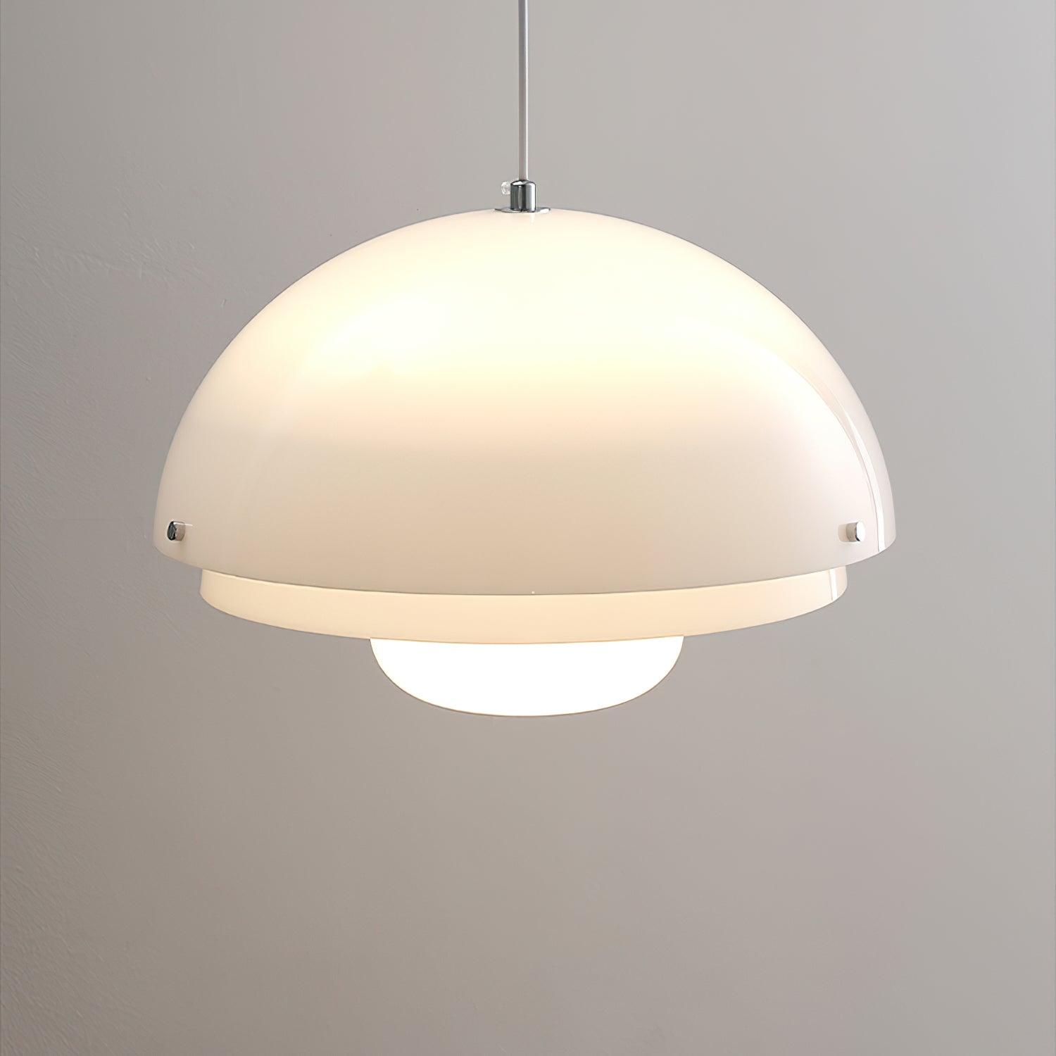 Lior Unique Milk White Glass Pendant Lamp-Neutral Decor