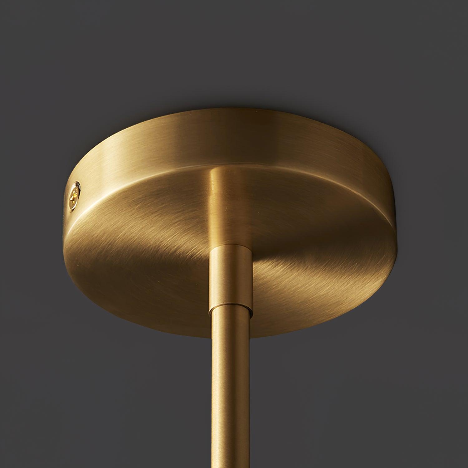 Ralem Chandelier Curved Arms Brass-Neutral Decor