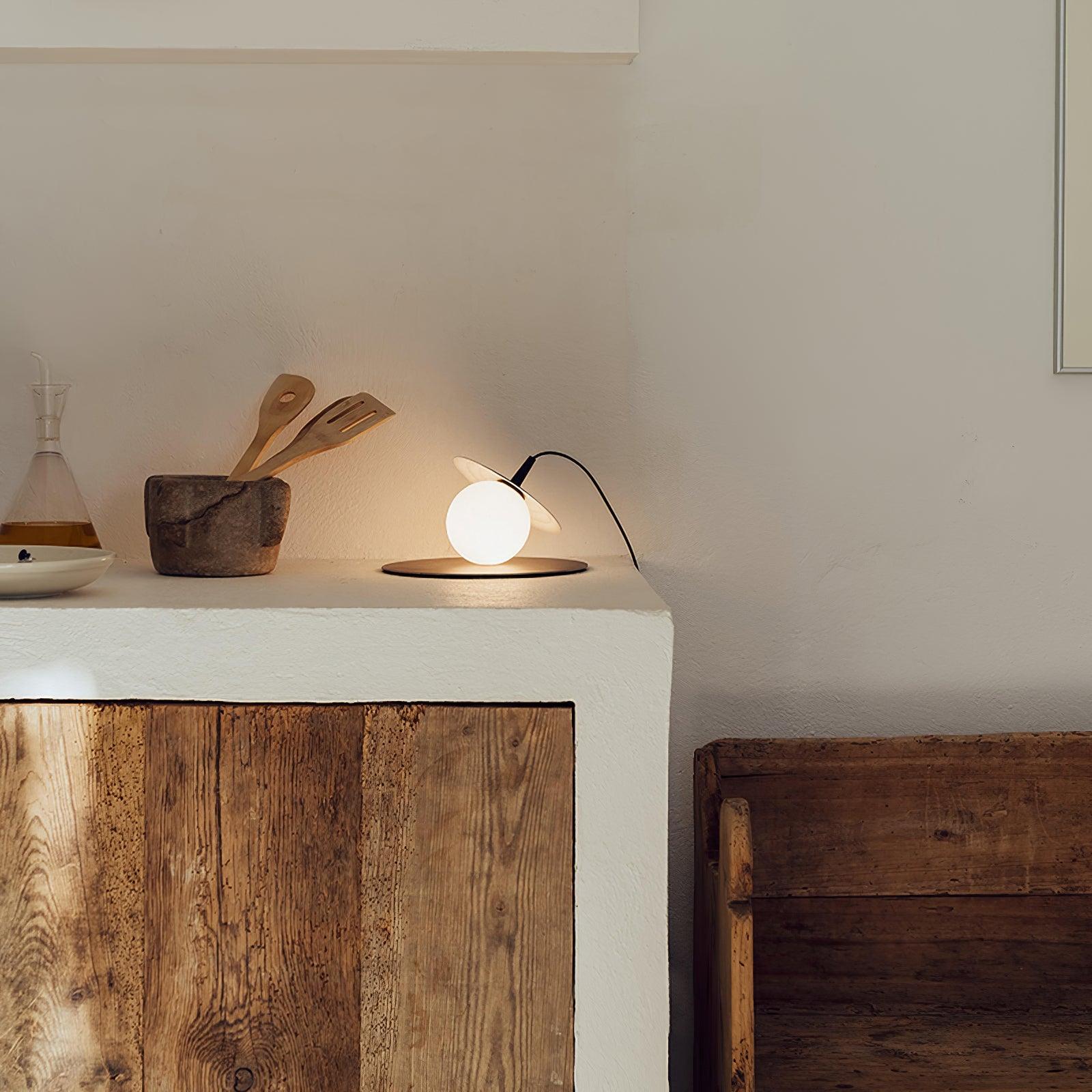 Cevenir Kinetic PE Rotomoulding Table Lamp-Neutral Decor