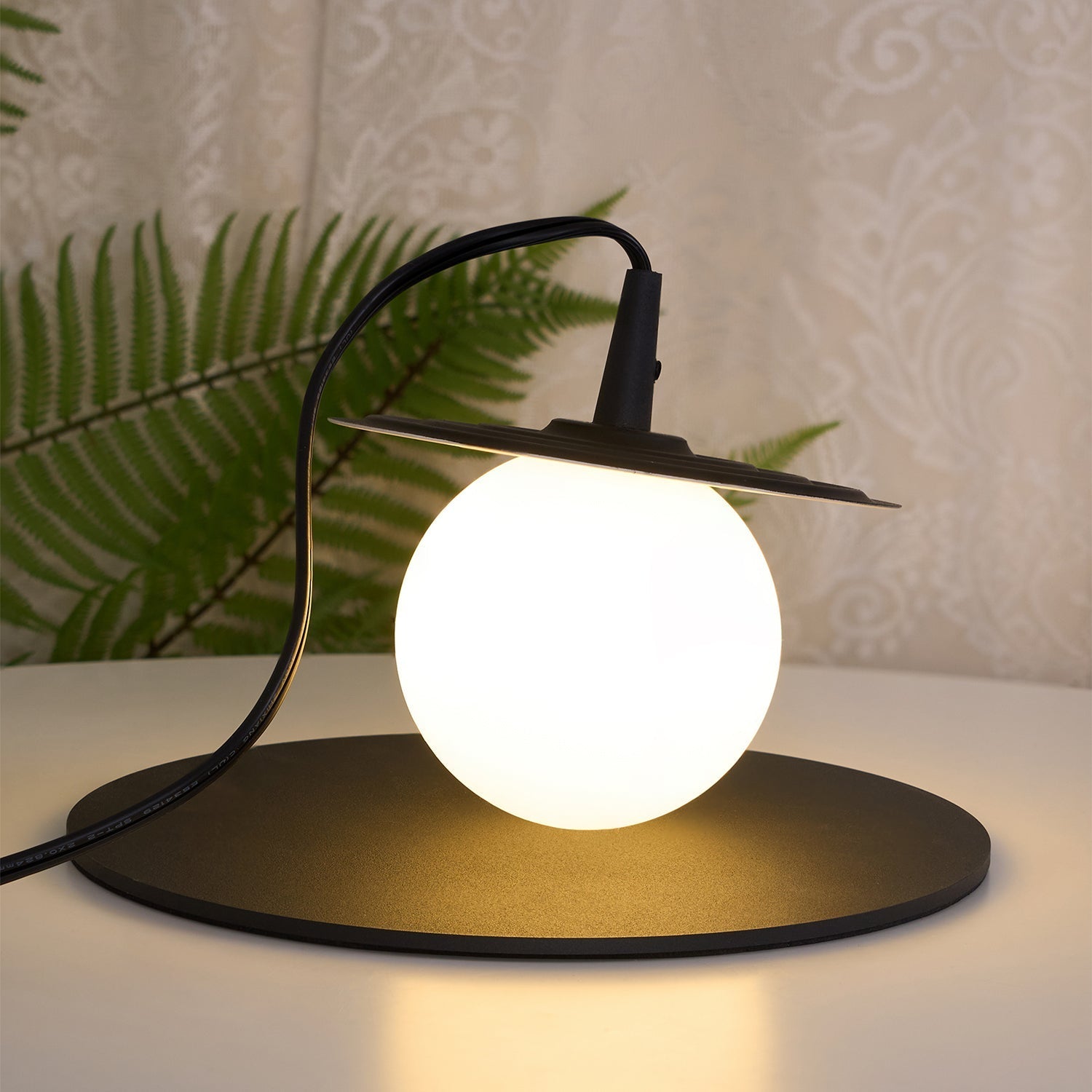 Cevenir Kinetic PE Rotomoulding Table Lamp-Neutral Decor