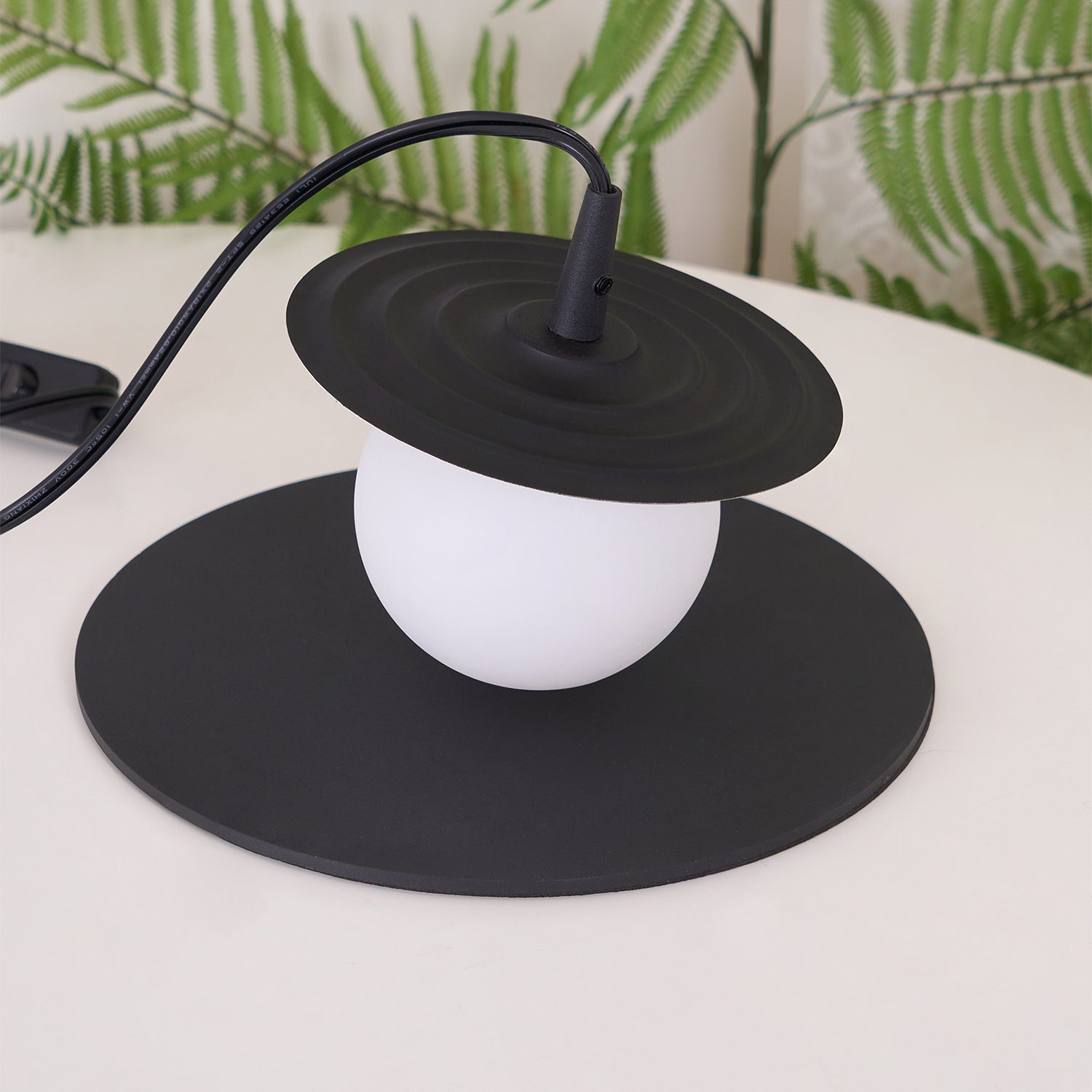 Cevenir Kinetic PE Rotomoulding Table Lamp-Neutral Decor