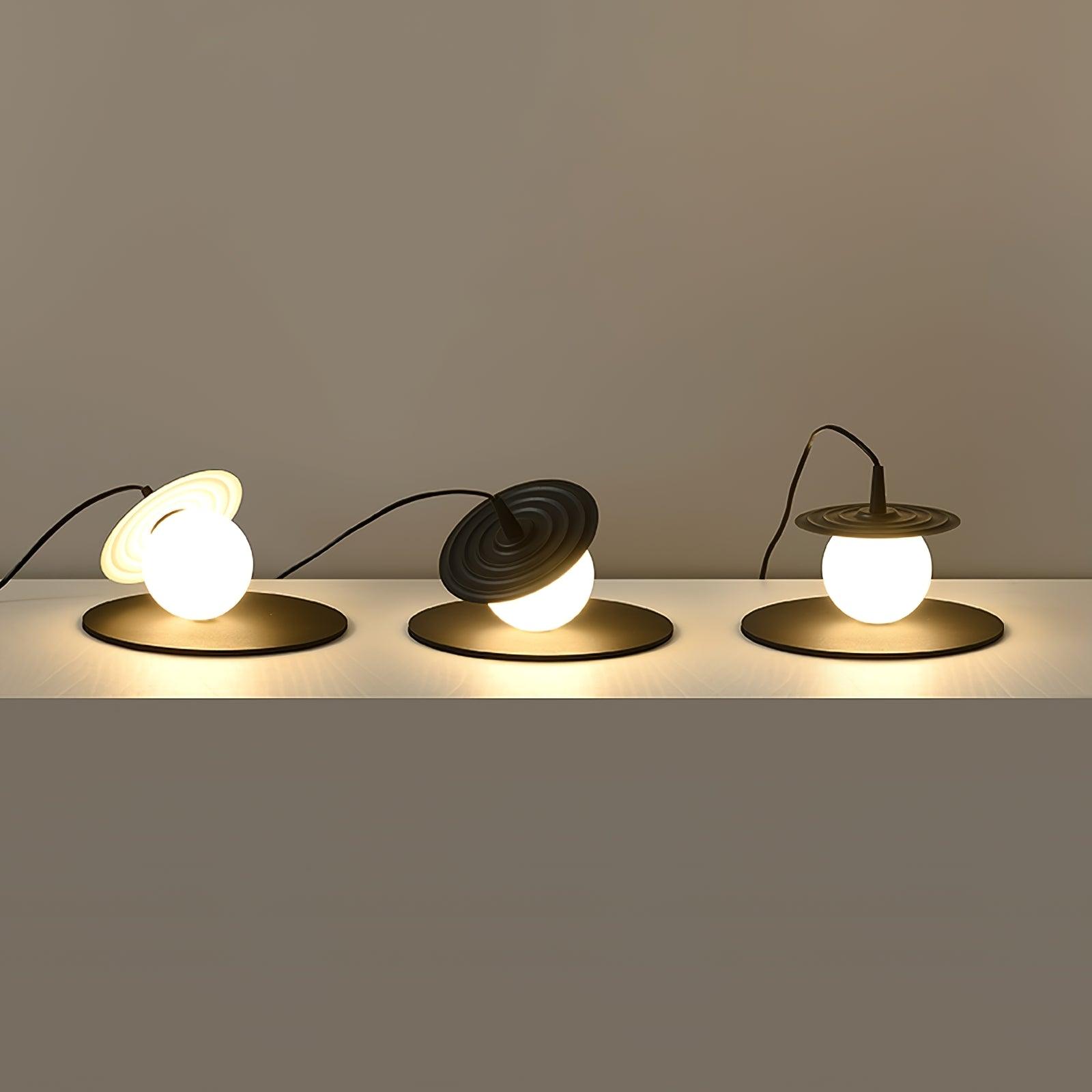Cevenir Kinetic PE Rotomoulding Table Lamp-Neutral Decor