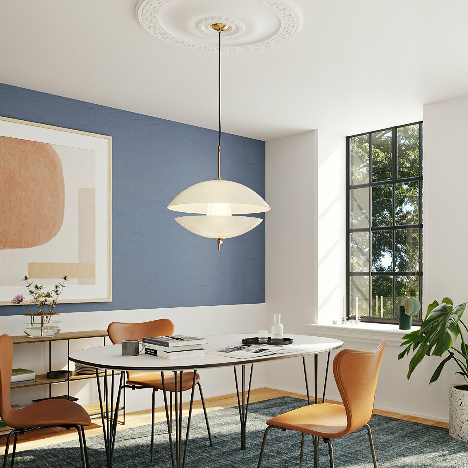 Aox Scandinavian Pendant Light-Neutral Decor