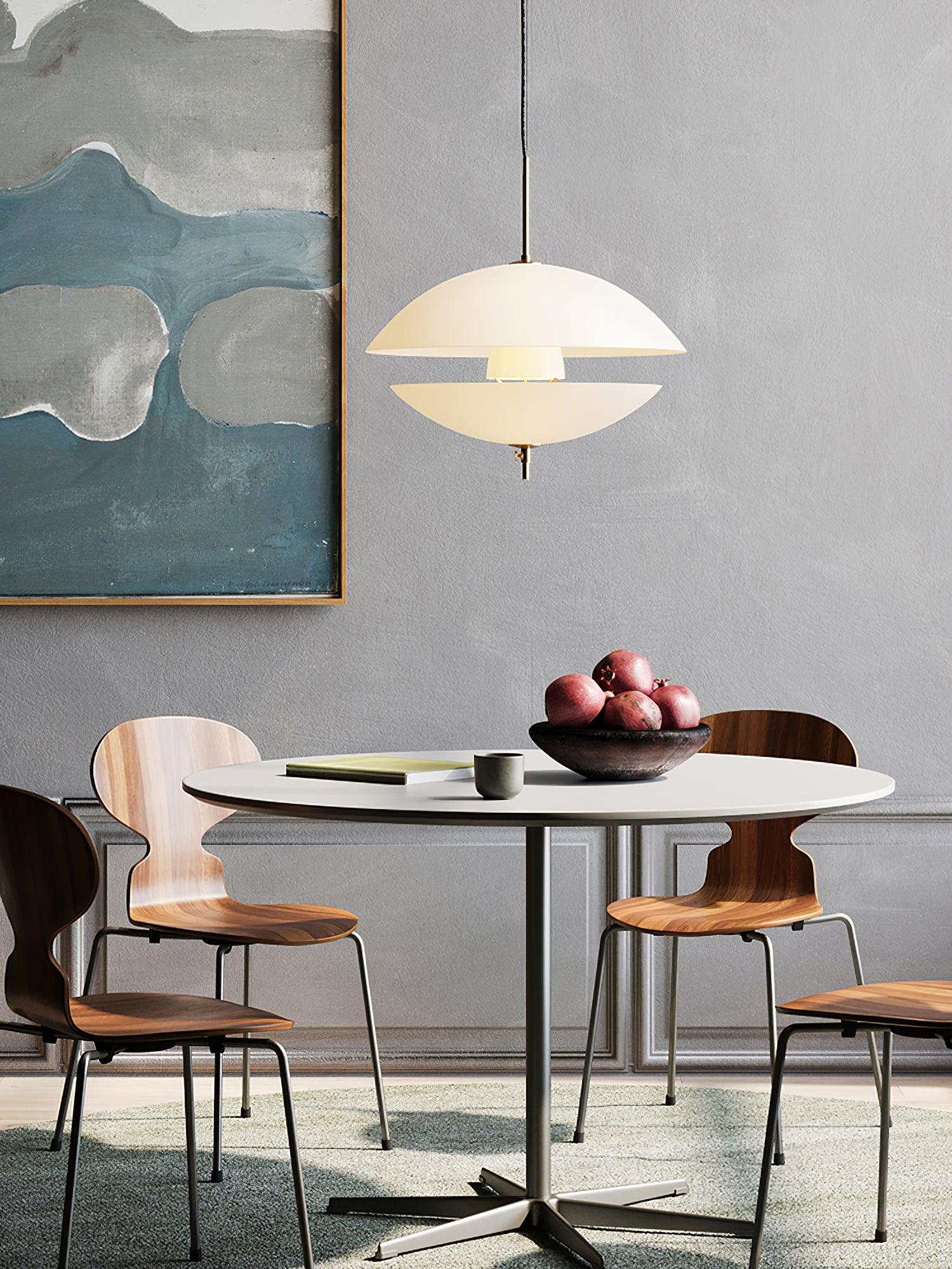 Aox Scandinavian Pendant Light-Neutral Decor
