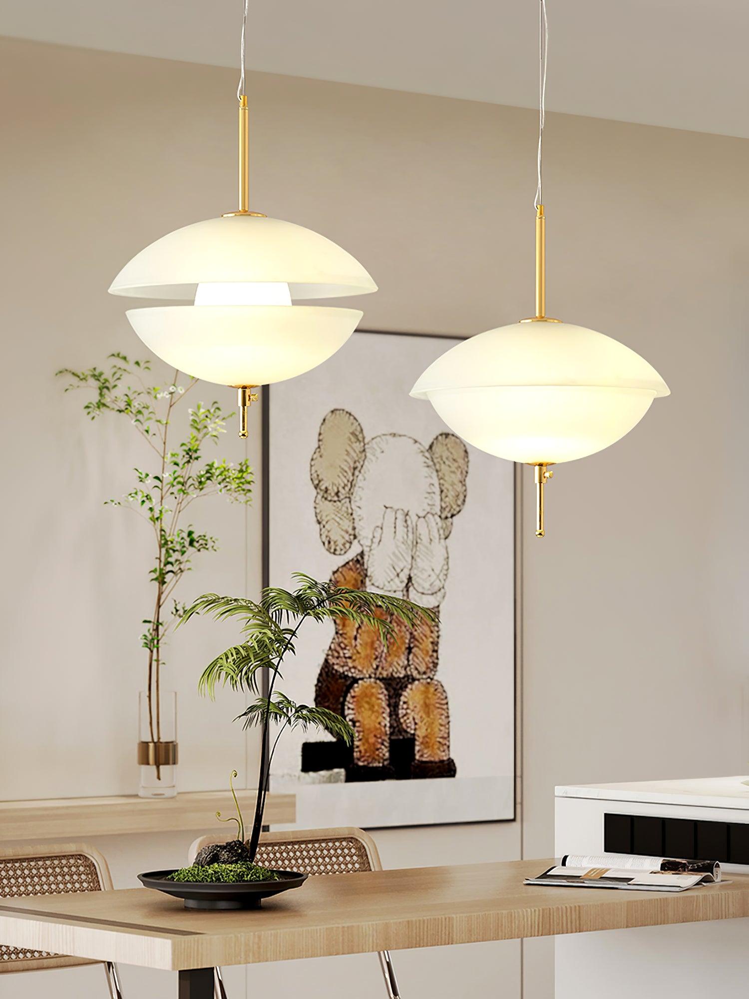 Aox Scandinavian Pendant Light-Neutral Decor
