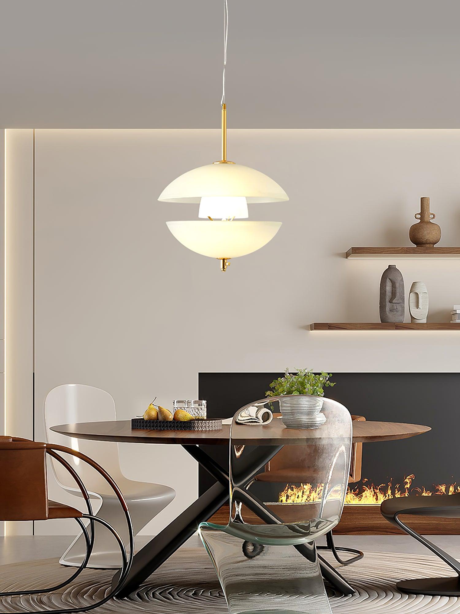 Aox Scandinavian Pendant Light-Neutral Decor