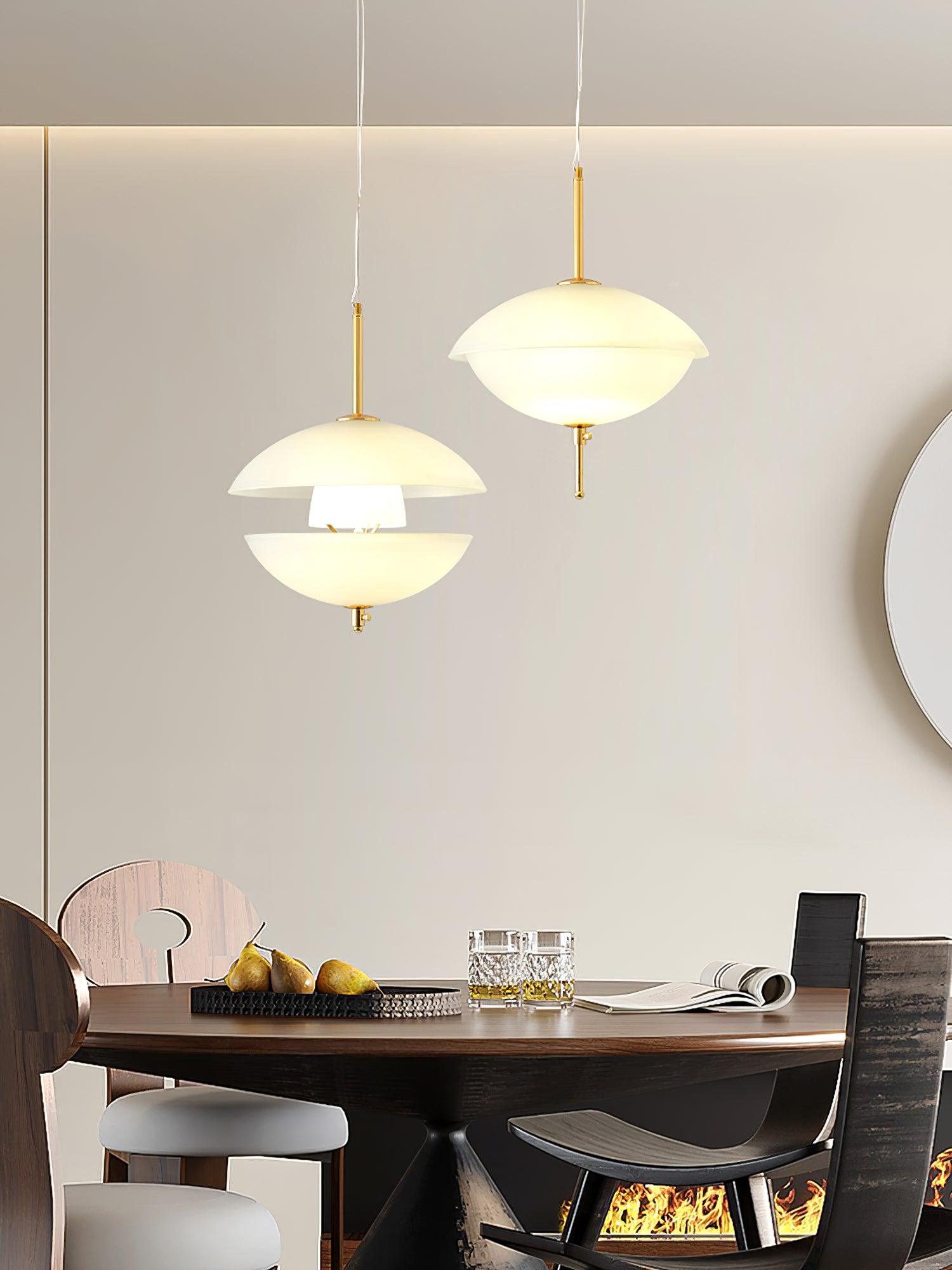 Aox Scandinavian Pendant Light-Neutral Decor