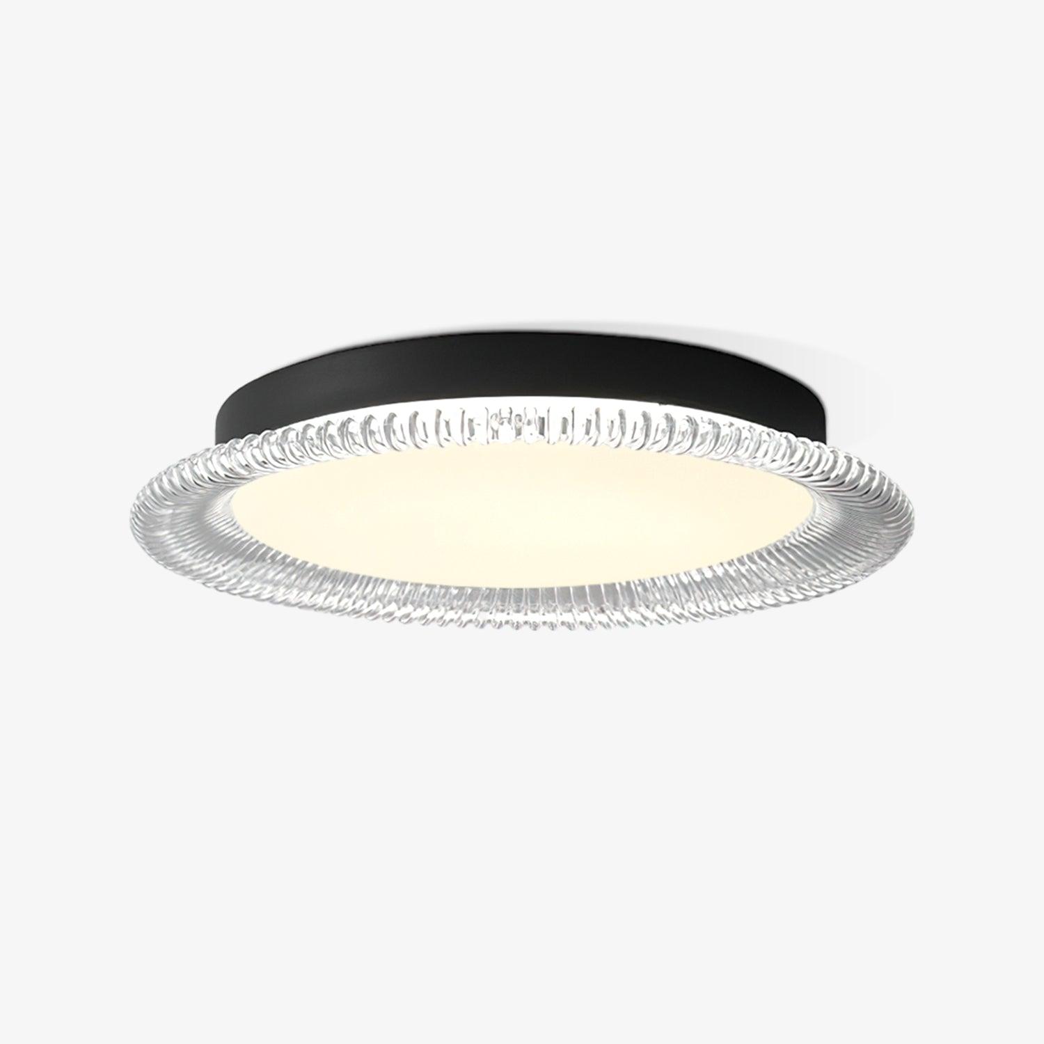 Crystaline Minimalist Aluminum Ceiling Lamp-Neutral Decor