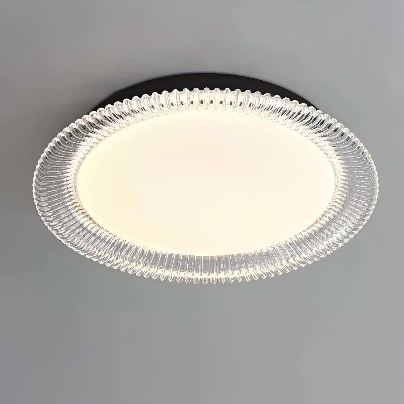Crystaline Minimalist Aluminum Ceiling Lamp-Neutral Decor