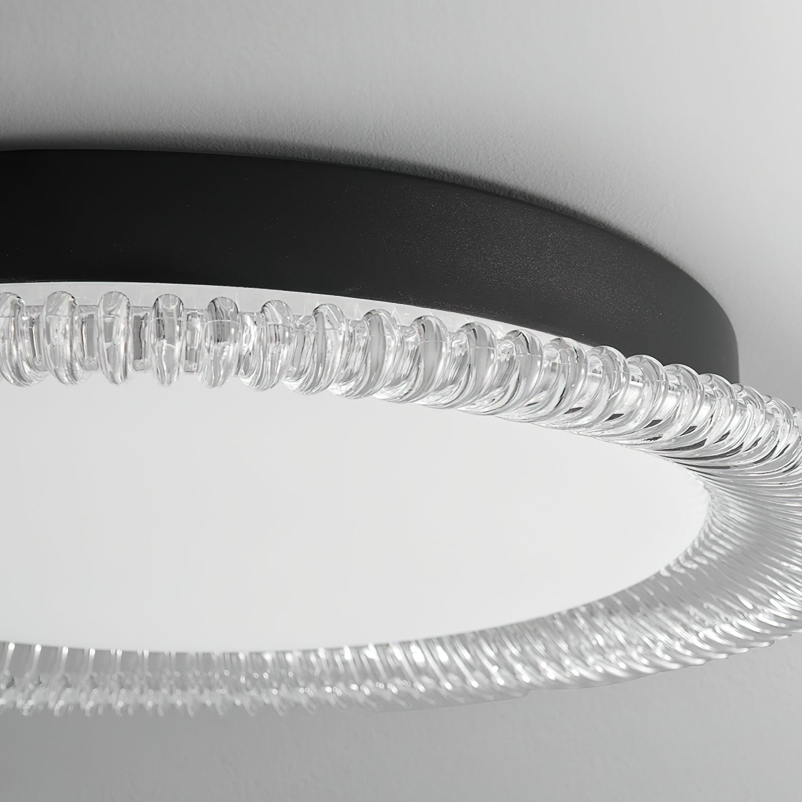 Crystaline Minimalist Aluminum Ceiling Lamp-Neutral Decor