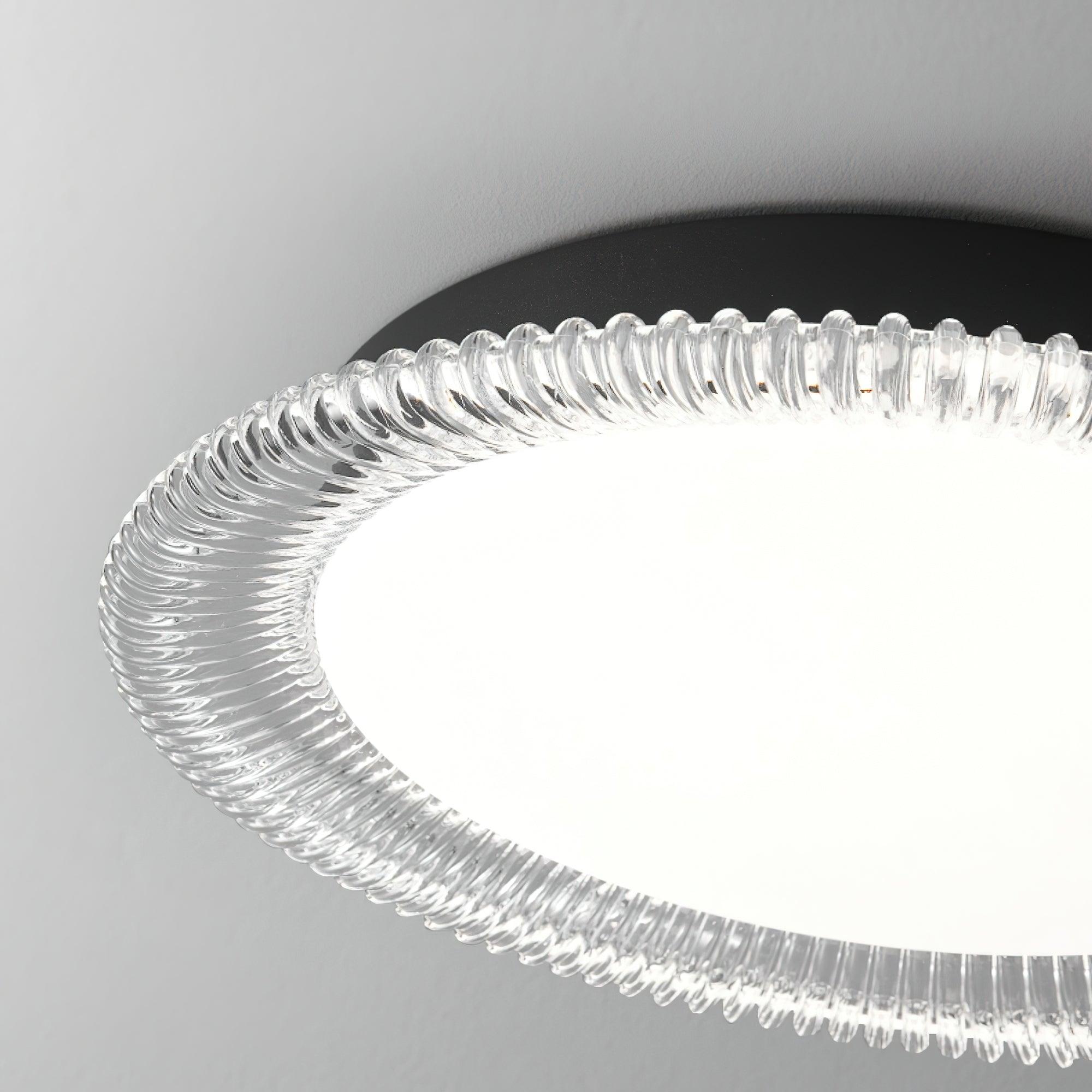 Crystaline Minimalist Aluminum Ceiling Lamp-Neutral Decor