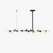 Lumiray Black Linear Globe Pendant Light-Neutral Decor