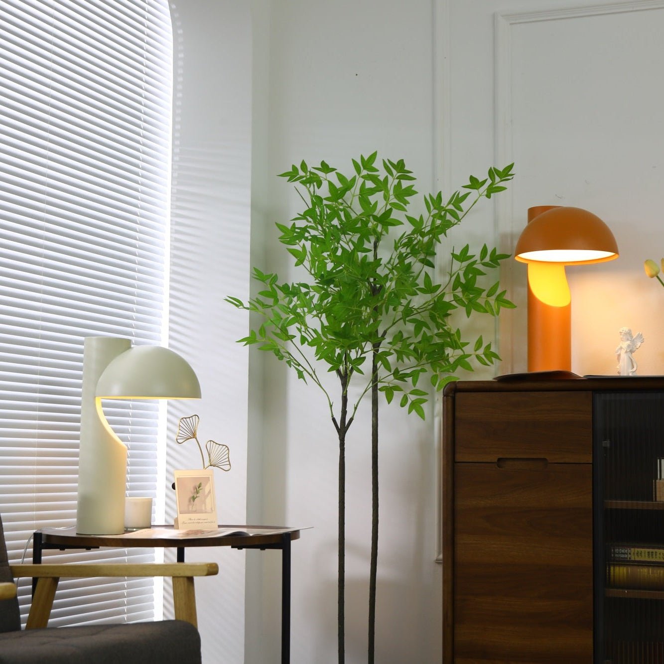 Arcora Minimalist Table Lamp-Neutral Decor