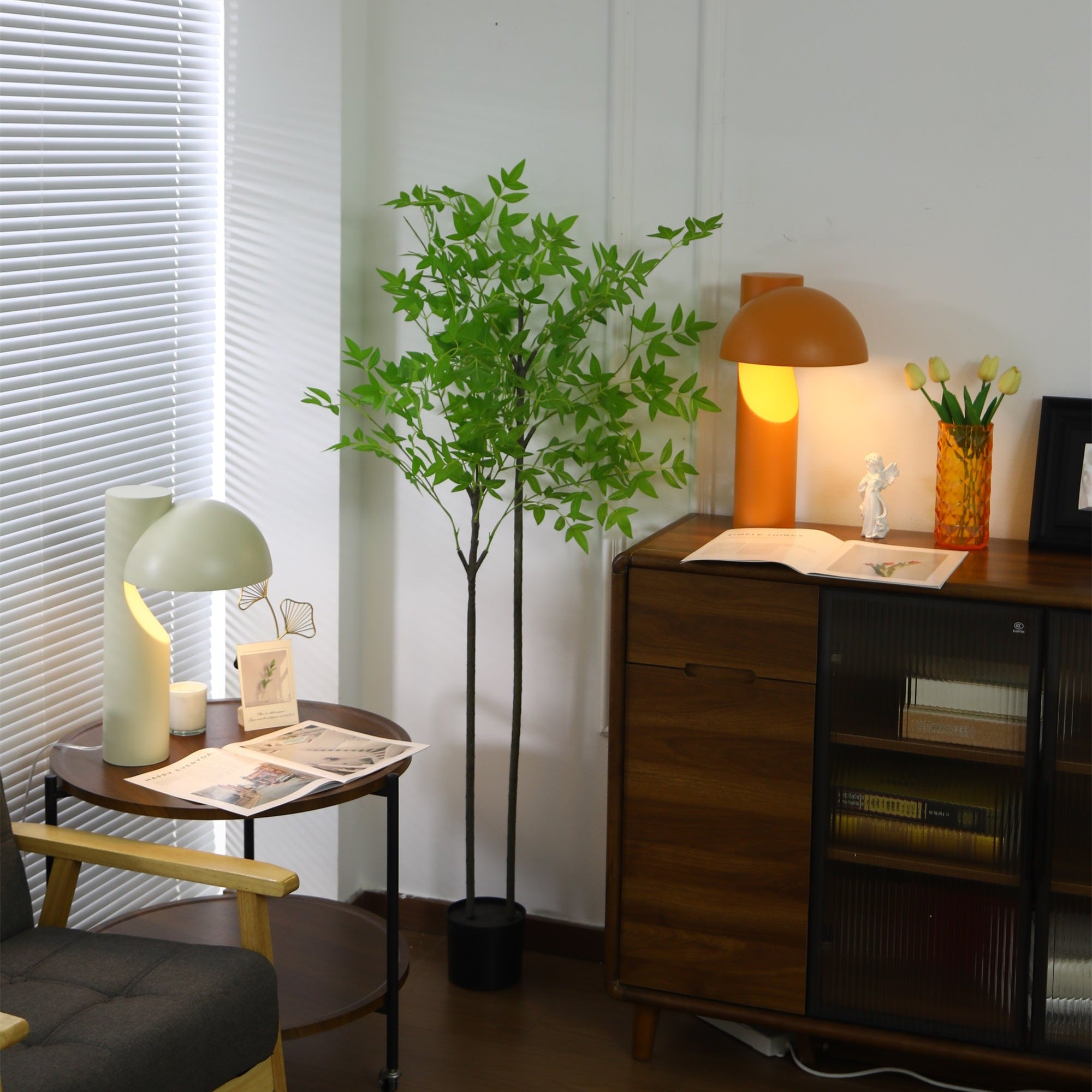 Arcora Minimalist Table Lamp-Neutral Decor