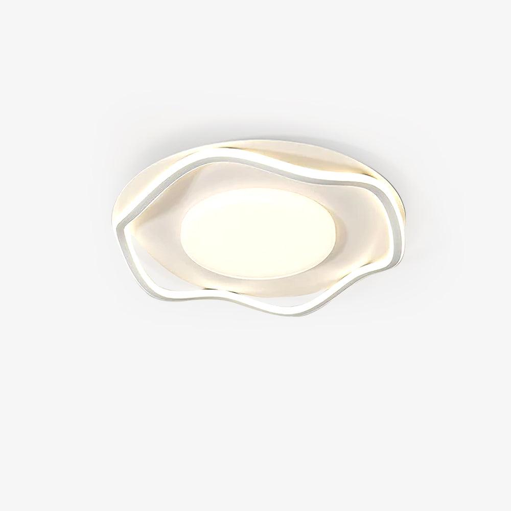 Elvenos Minimalist Cloud Shape Ceiling Lamp-Neutral Decor