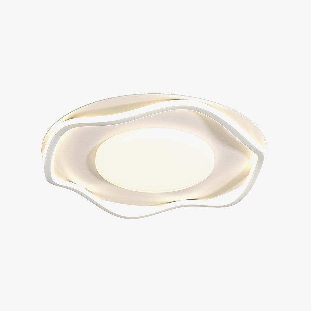 Elvenos Minimalist Cloud Shape Ceiling Lamp-Neutral Decor