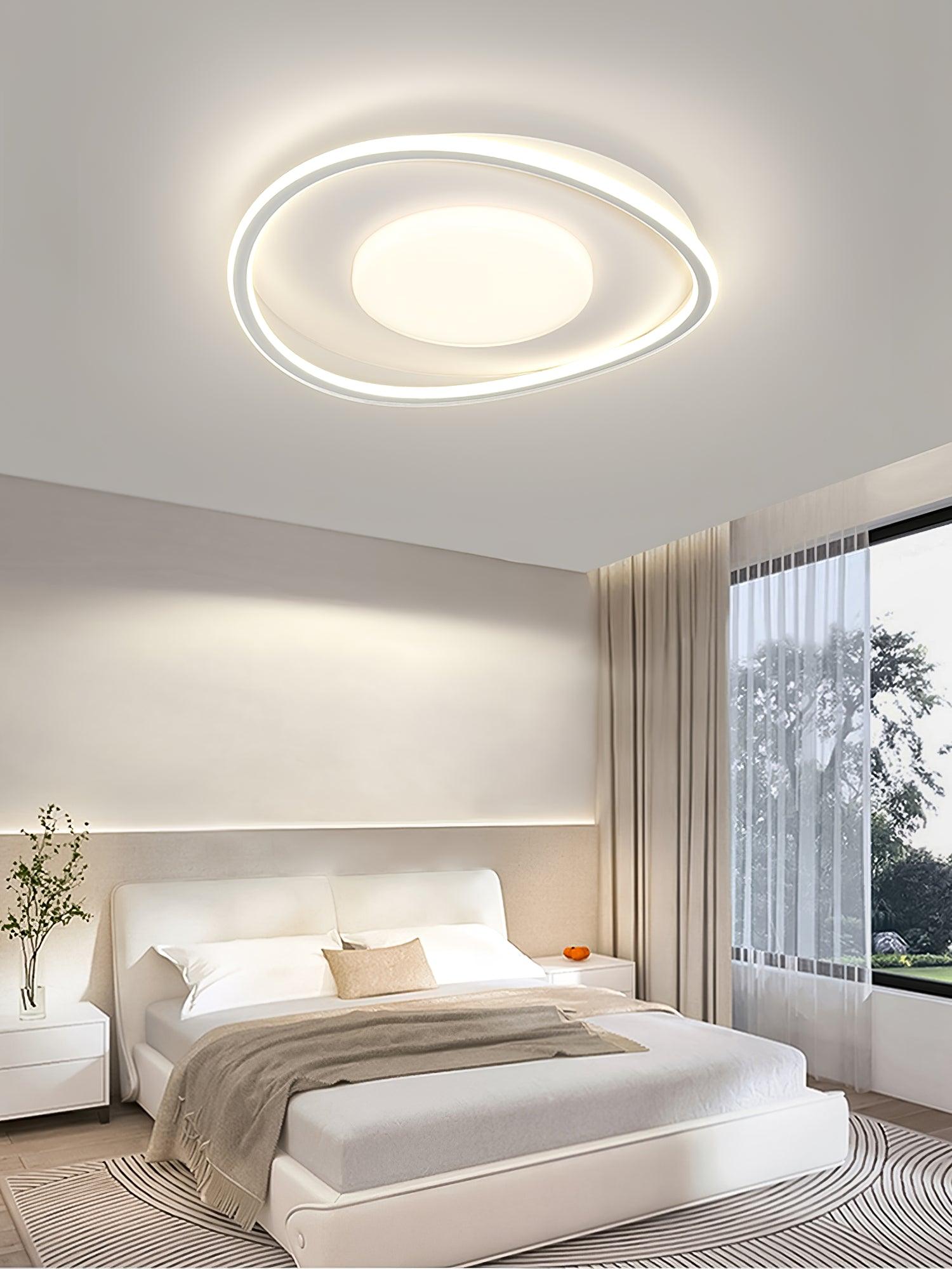 Solara Ceiling Lamp Minimalist Geometry LED-Neutral Decor