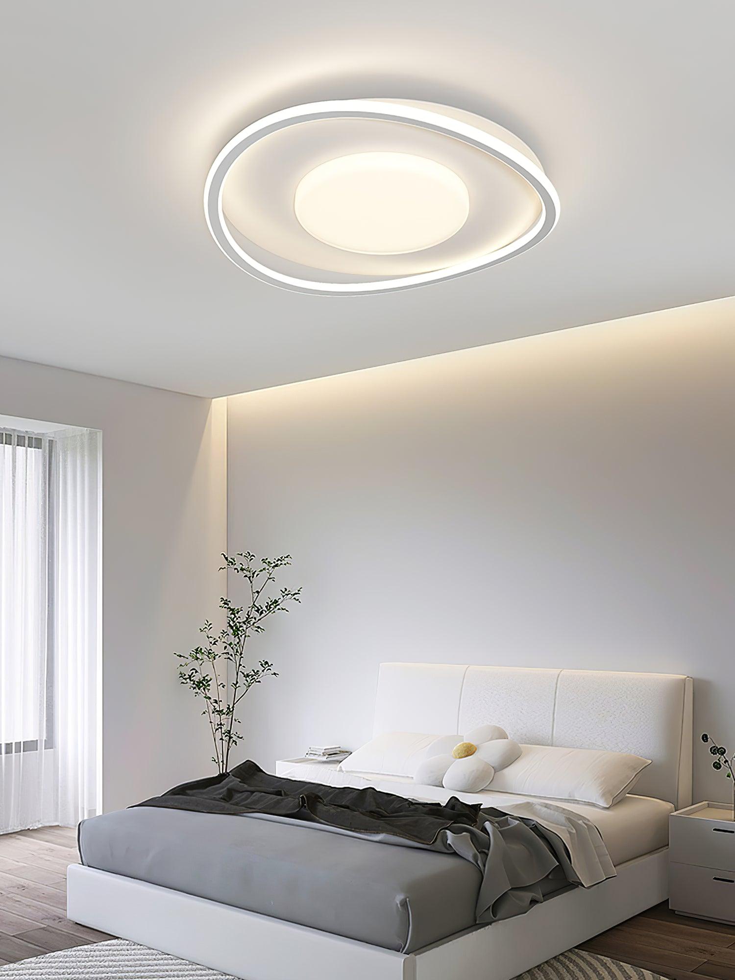 Solara Ceiling Lamp Minimalist Geometry LED-Neutral Decor