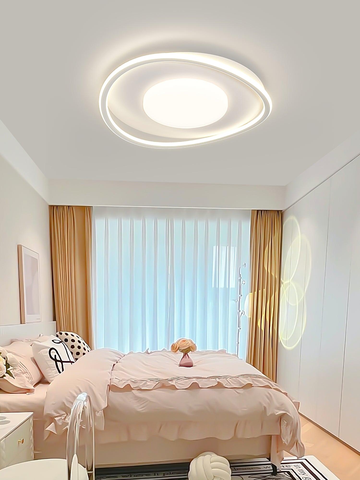 Solara Ceiling Lamp Minimalist Geometry LED-Neutral Decor
