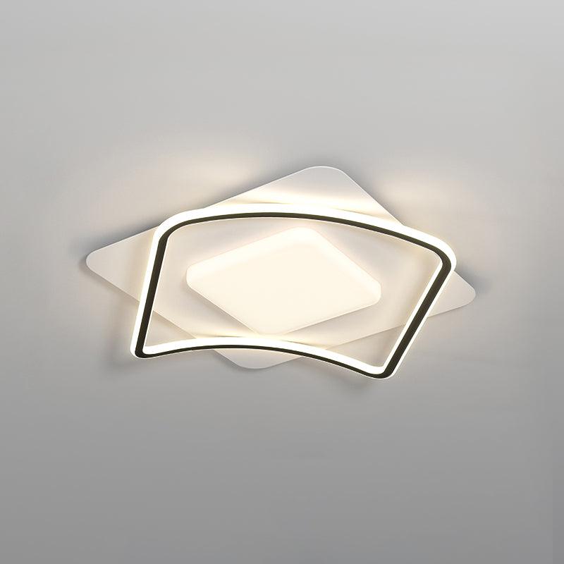 Solara Ceiling Lamp Minimalist Geometry LED-Neutral Decor