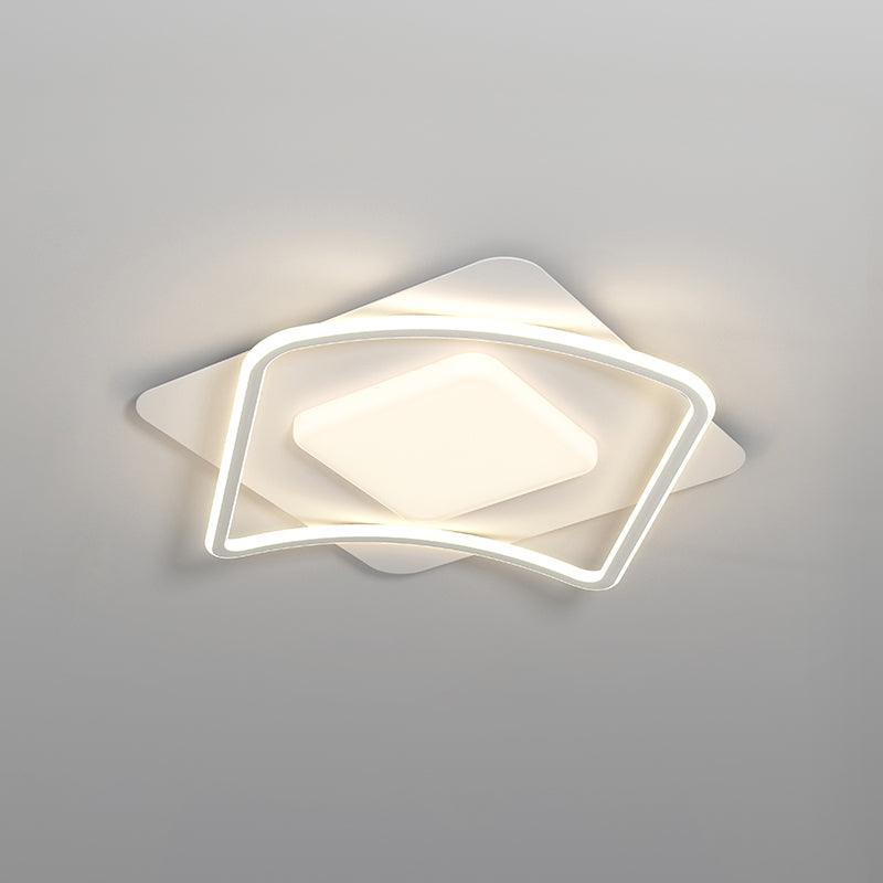 Solara Ceiling Lamp Minimalist Geometry LED-Neutral Decor